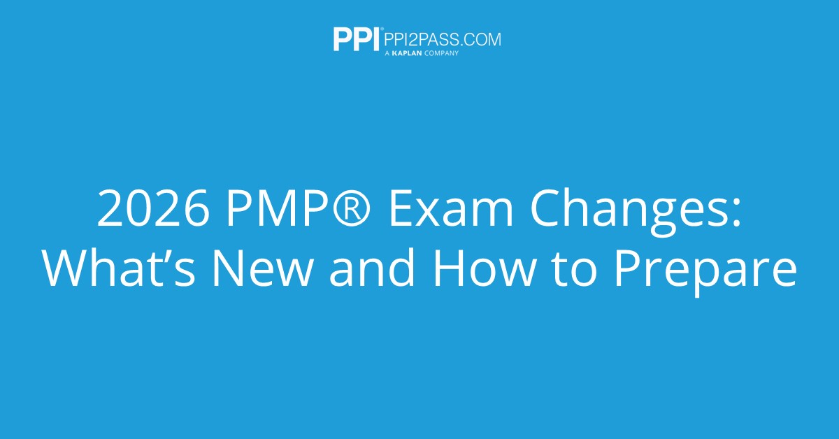 2026 PMPⓇ exam changes: what’s new and how to prepare