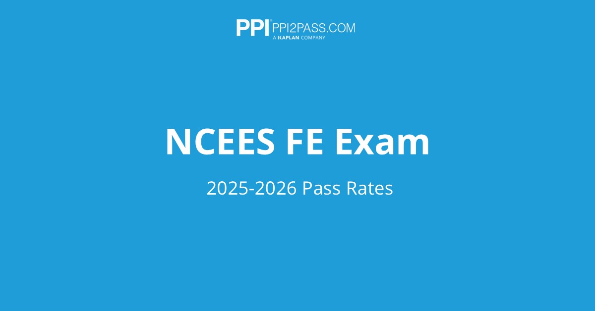 fe exam 2026 pass rates