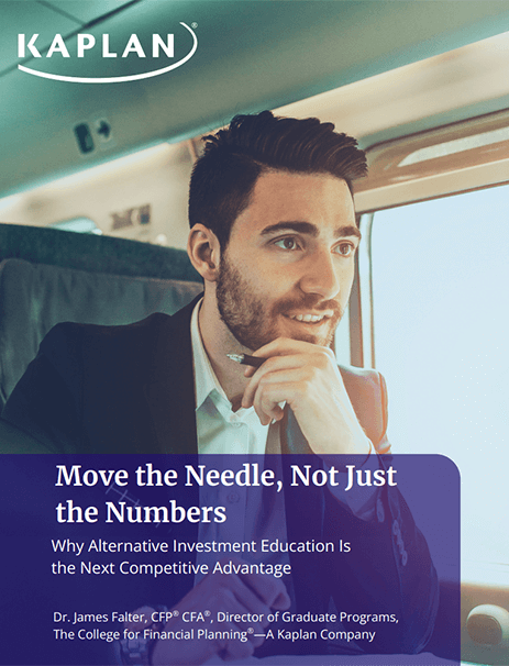 Why Alternative Investment Education Is the Next Competitive Advantage cover