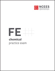NCEES FE Chemical Practice Exam Book Cover