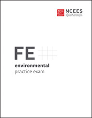 NCEES FE Environmental Practice Exam Book Cover