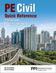 PE Civil Quick Reference Book Cover