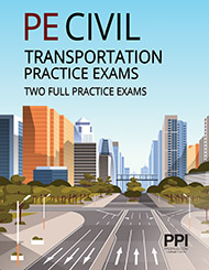 PE Civil Transportation Practice Exams