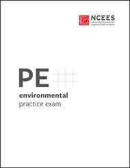 NCEES PE Environmental Practice Exam Book Cover