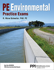 PE Environmental Practice Exams Book Cover