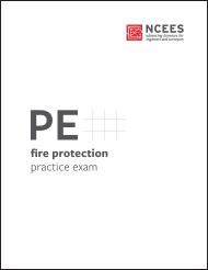 PE Fire Protection Practice Exam