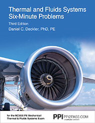 Thermal and Fluids Systems Six-Minute Problems Book Cover
