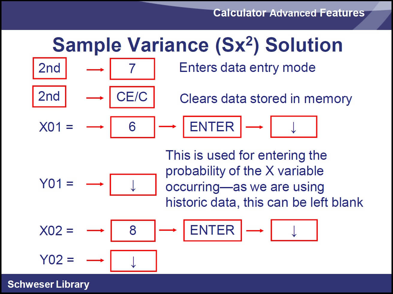 Calculating sample standard deviation and variance example 2