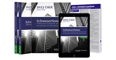 Schweser CAIA 2023 Level II SchweserNotes Set