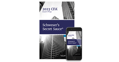 Kaplan Schweser's Secret Sauce eBook for Level 2 of the CFA exam