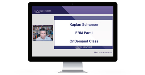 Kaplan Schweser's OnDemand Class for Part 1 of the FRM exam