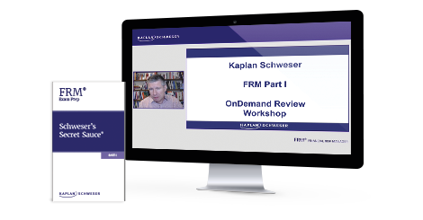 Kaplan Schweser's OnDemand Review Package for Part 1 of the FRM exam
