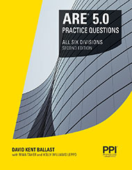 ARE 5 Practice Questions Book Cover