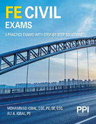 FE Civil Exam with 5 Full Practice Exams