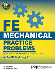 FE Mechanical Practice Problems Book Cover