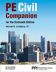 PE Civil Companion Manual Book Cover Image