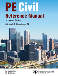 PE Civil Reference Manual Book Cover Image