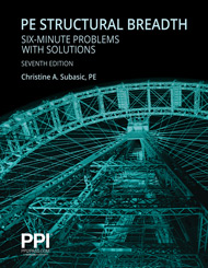 PE Structural Breadth Six Minute Problems