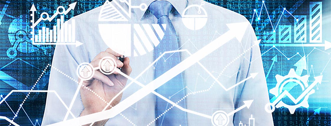 Portfolio Manager analyzing data for a portfolio on a touch screen