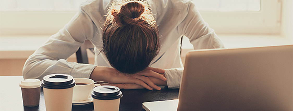 Woman frustrated after failing the CFA Exam