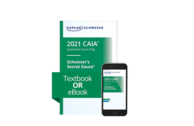 CAIA Level II Schweser's Secret Sauce