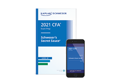 Schweser's Secret Sauce® Book for the Level III CFA Exam
